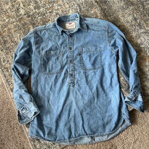 Levi's Blue Button Down Shirt